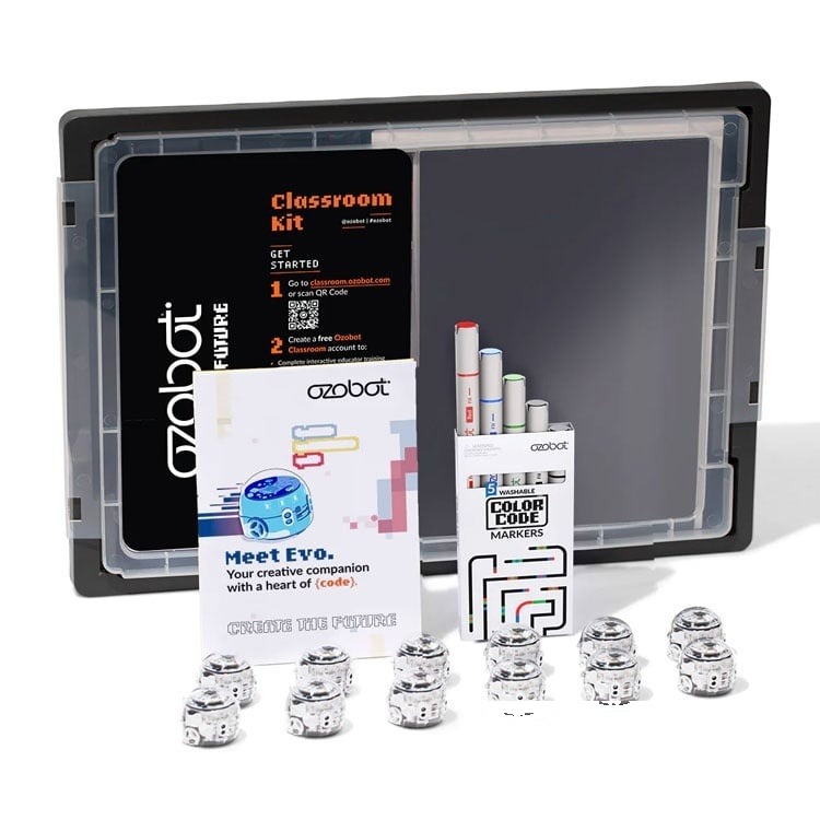 Robot programabil Ozobot Evo Set educațional de 12 bucăți