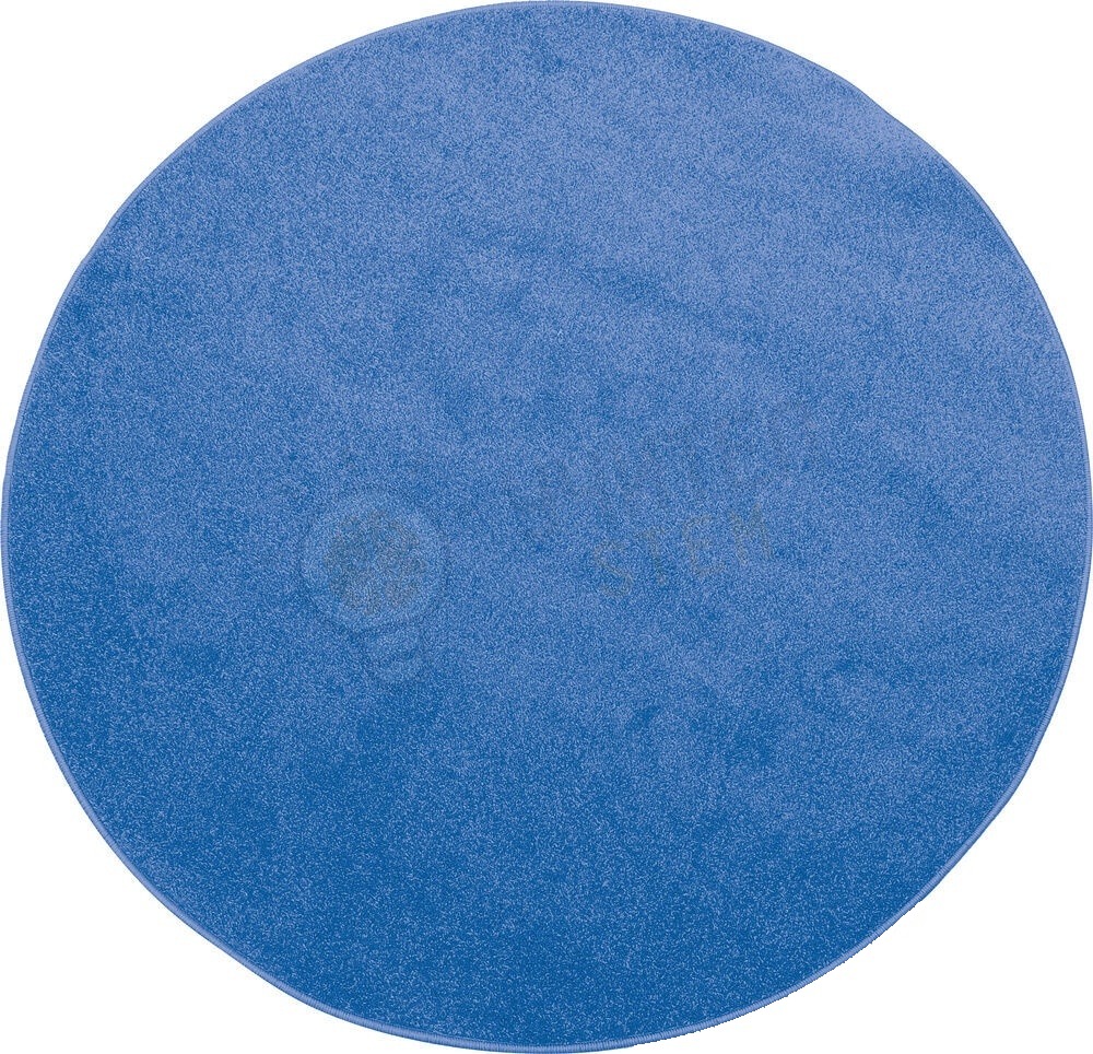 Covor rotund - diametru 140 cm - albastru