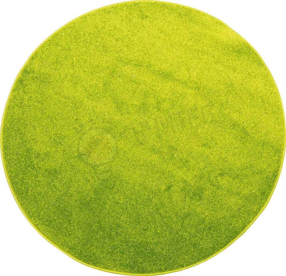 Covor rotund - diametru 50 cm - verde
