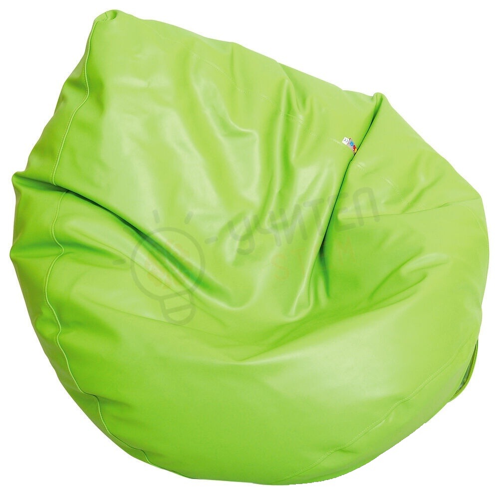 Puf mic pentru șezut - pară, verde