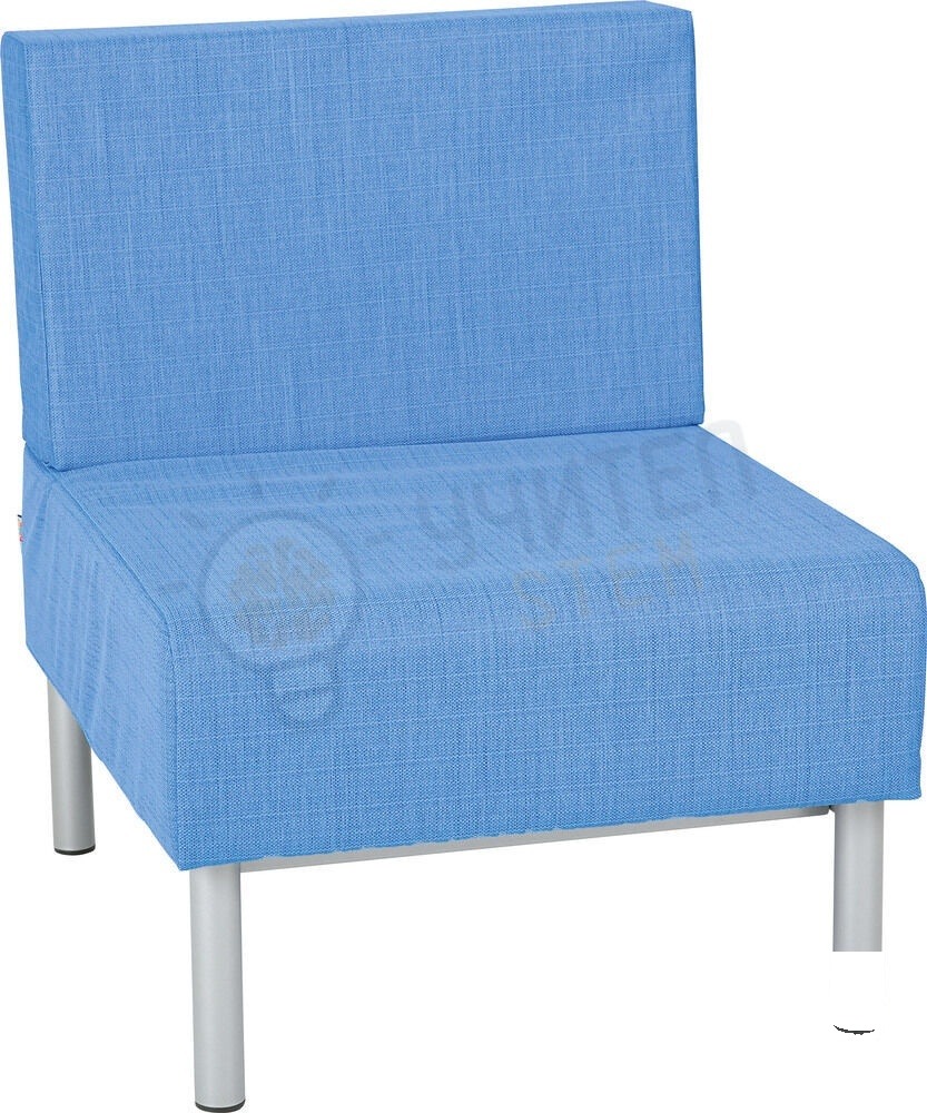 Fotoliu Inflam 1, individual - albastru deschis