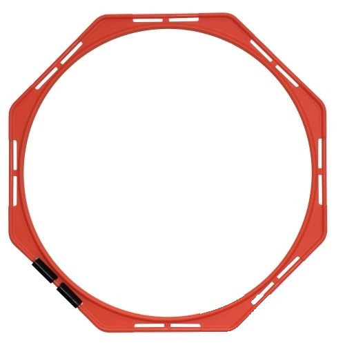 Inel de marcare octogonal, 50 cm, Portocaliu