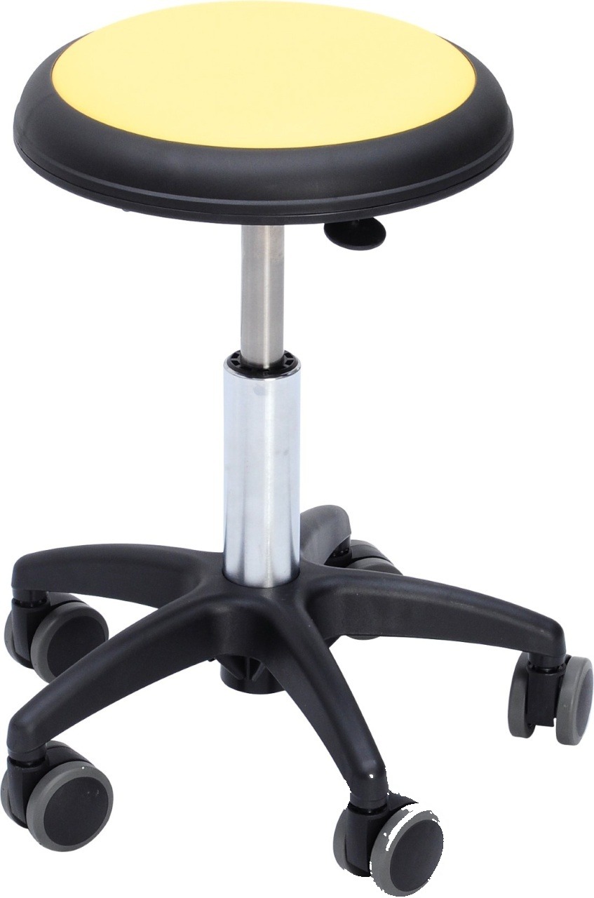 Scaun Genito înălțime 38-48 cm - galben