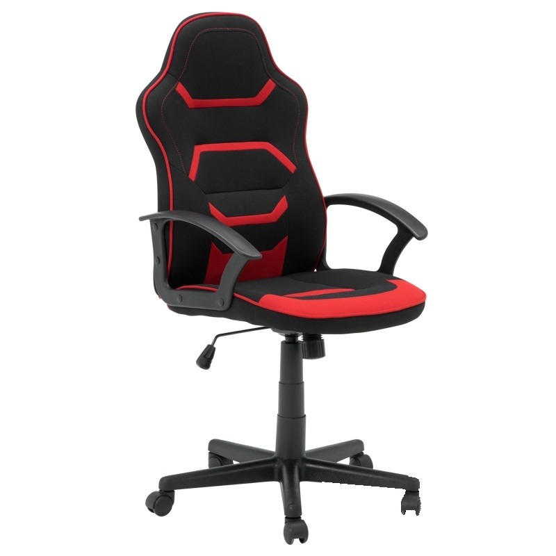 Scaun gaming Carmen 6309 - negru - roșu