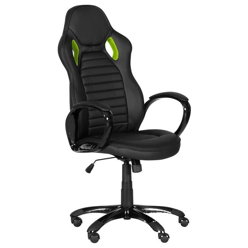 Scaun gaming Carmen 7502 - negru-verde