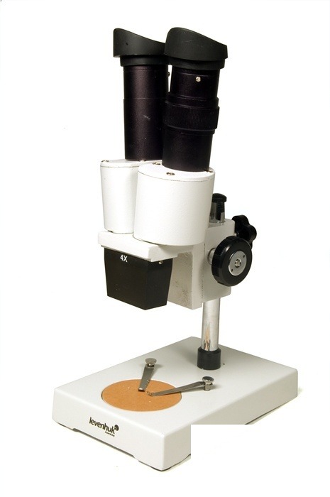 Stereomicroscop 2ST cu cap binocular și mărire 40x