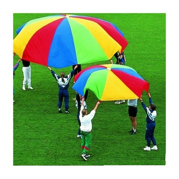 Parașuta colorată pentru joacă 3,5 m.