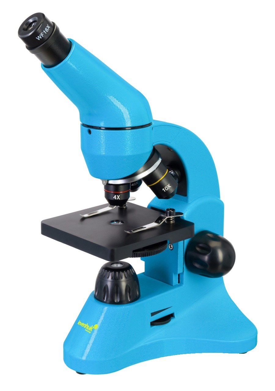 Microscop Rainbow 50L PLUS 64–1280x (Azur)
