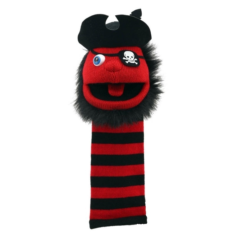 Păpușă cu mănușă pentru teatru, seria Merry Socks, Pirate, 40 cm.