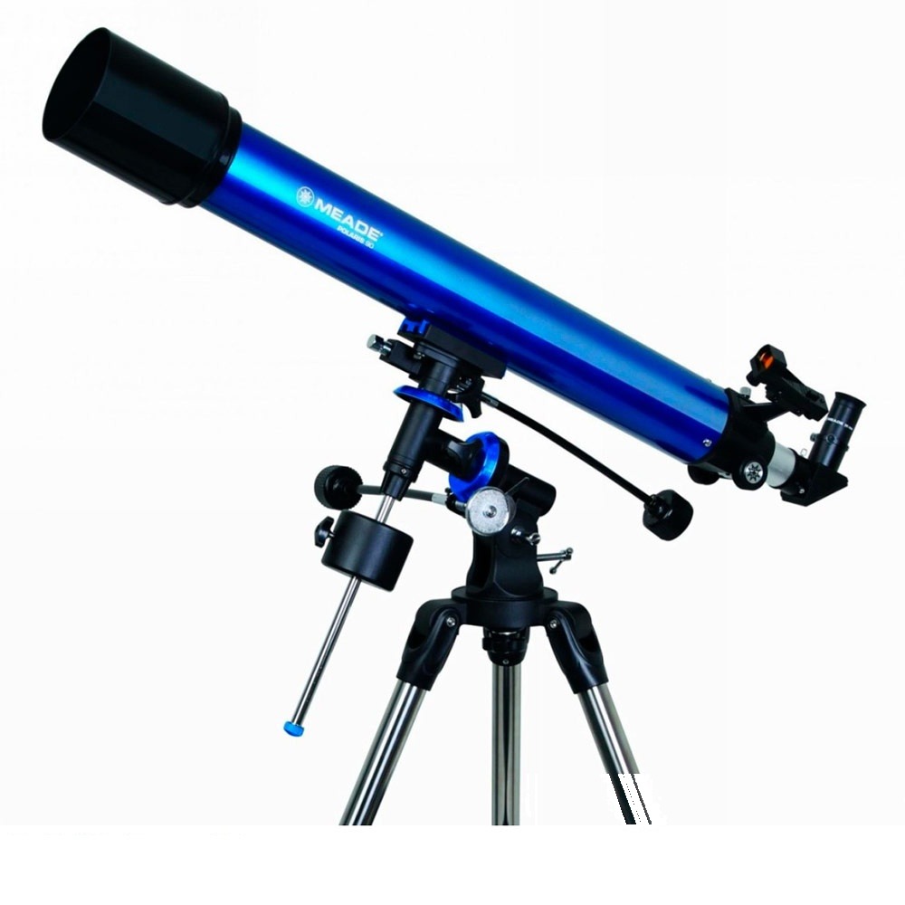 Telescop refractor Polaris 90 mm EQ cu montură ecuatorială