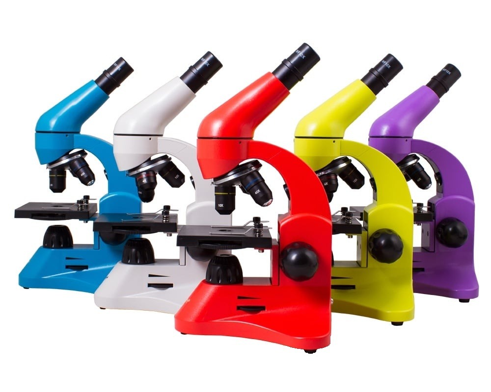 Microscop Rainbow 50L 40–800x (Portocaliu)