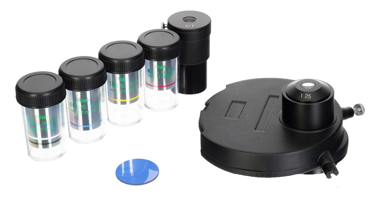Dispozitiv pentru contrast de fază MED pentru microscop MED 30/35/40/45 (BF, DF)