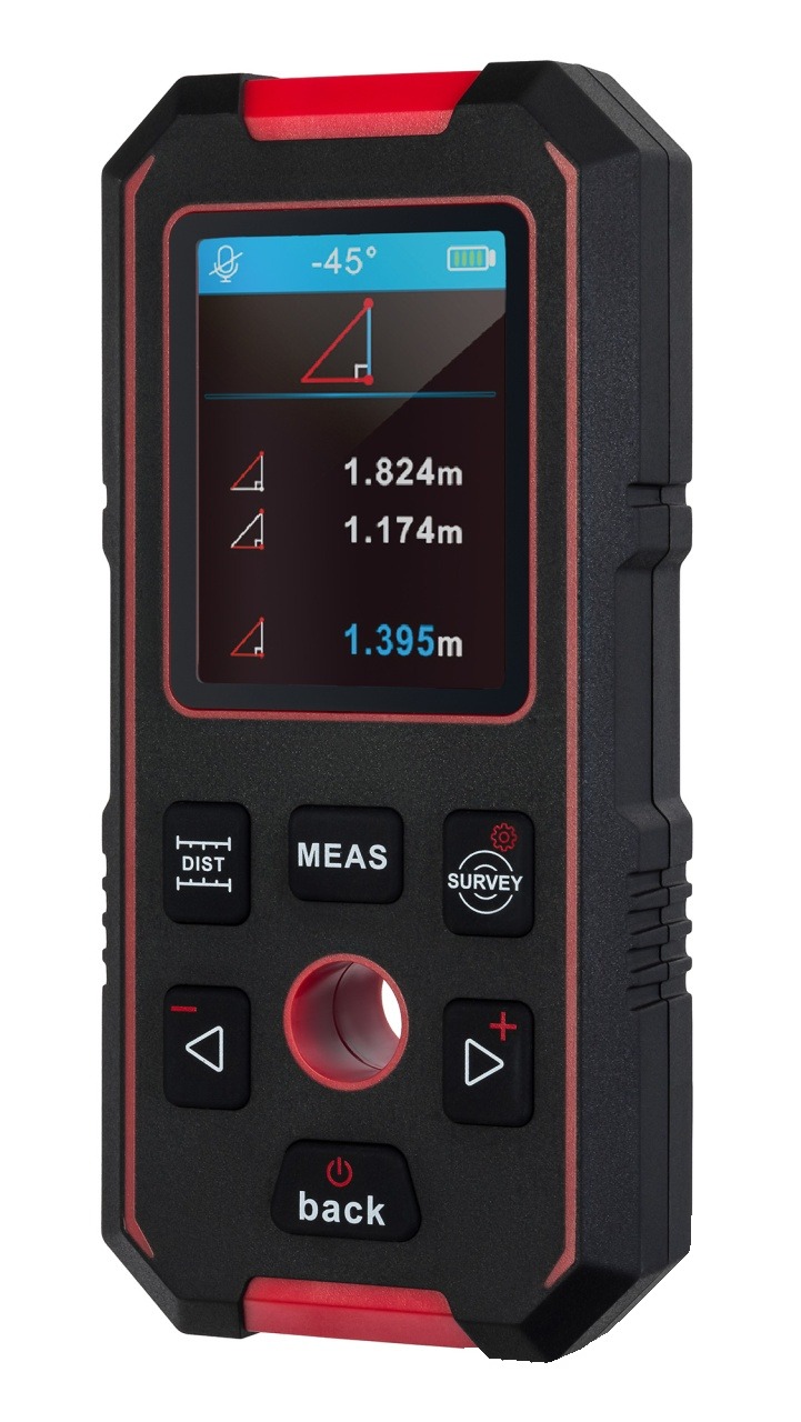 Detector de obstacole Ping SM90 — 3 în 1 cu telemetru laser și nivelă digitală