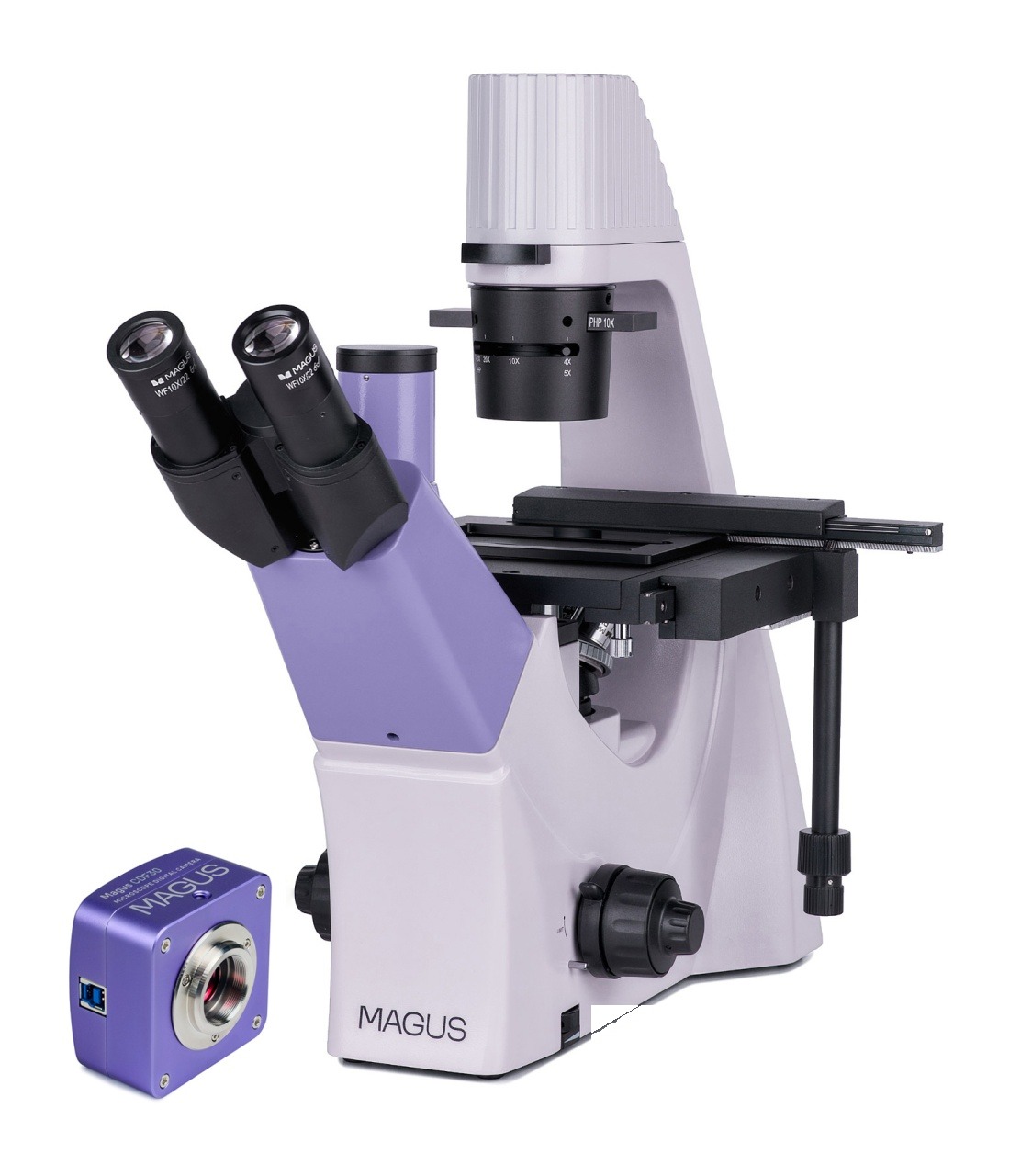 Microscop biologic inversat digital Bio VD300