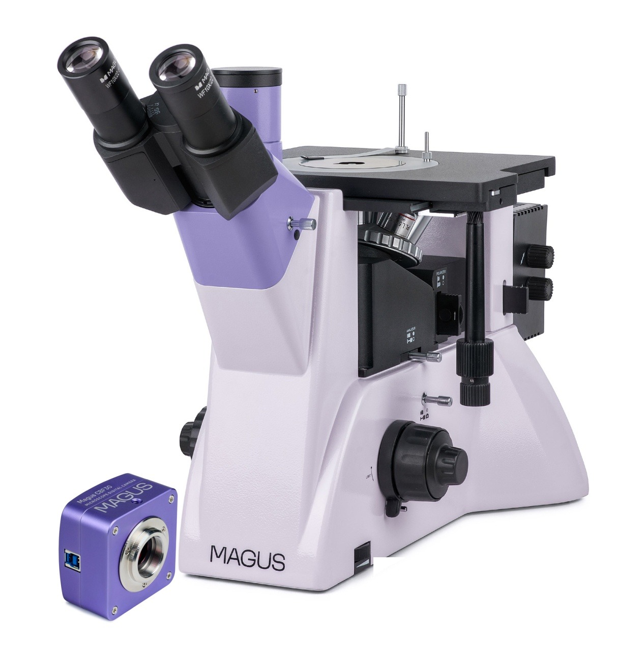 Microscop digital inversat metalurgic Metal VD700