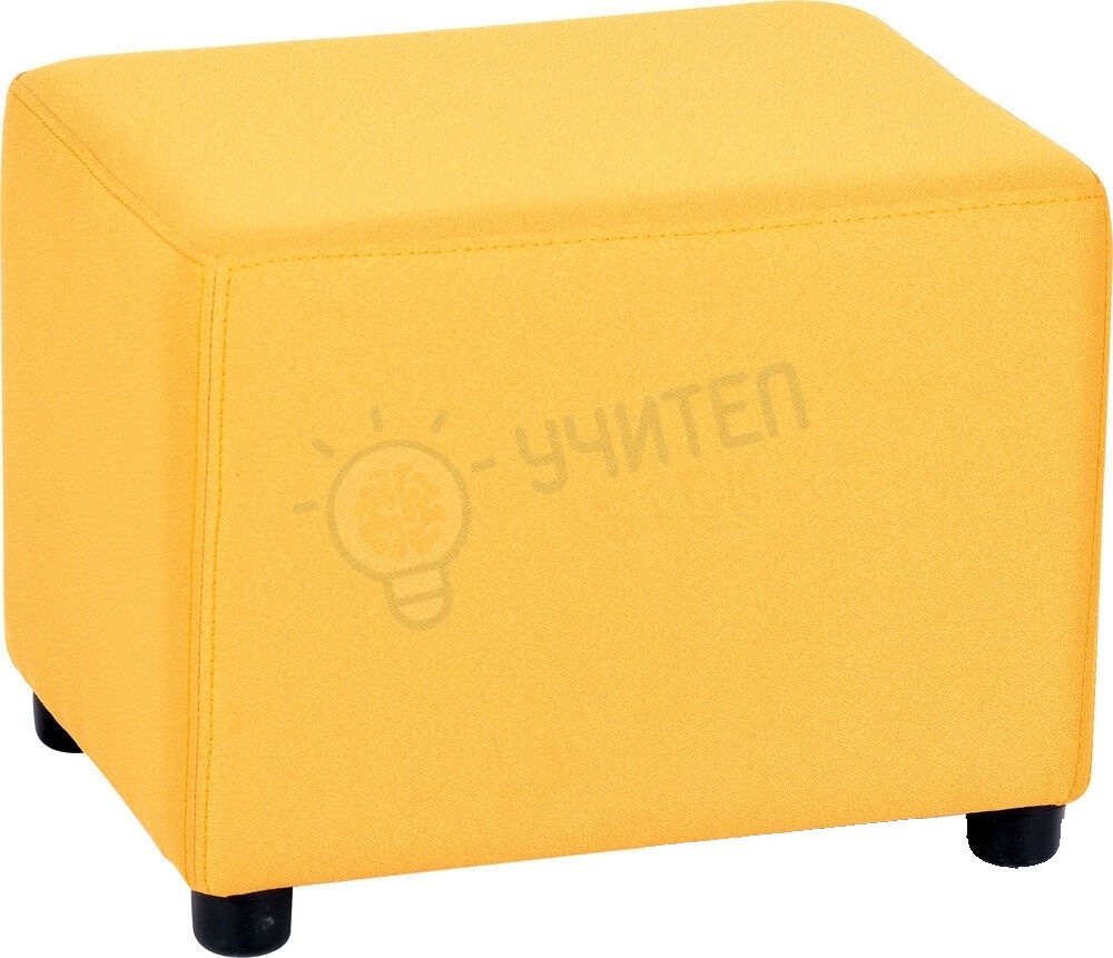 Taburet individual Blocco Mini muștar
