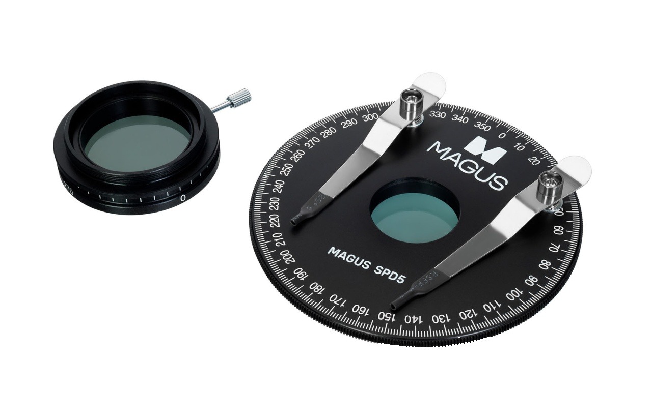 Set polarizator/analizator pentru stereo microscoape SPD5