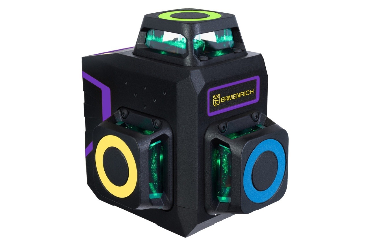 Nivelă laser PRO LV50 — 12 linii, 3D, 360°
