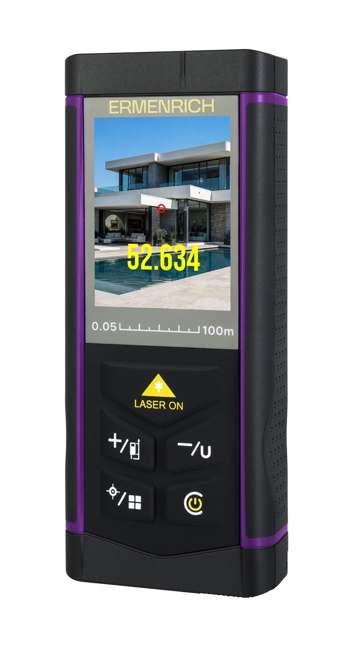 Telemetru laser PRO LR100 cu vizor digital și cameră