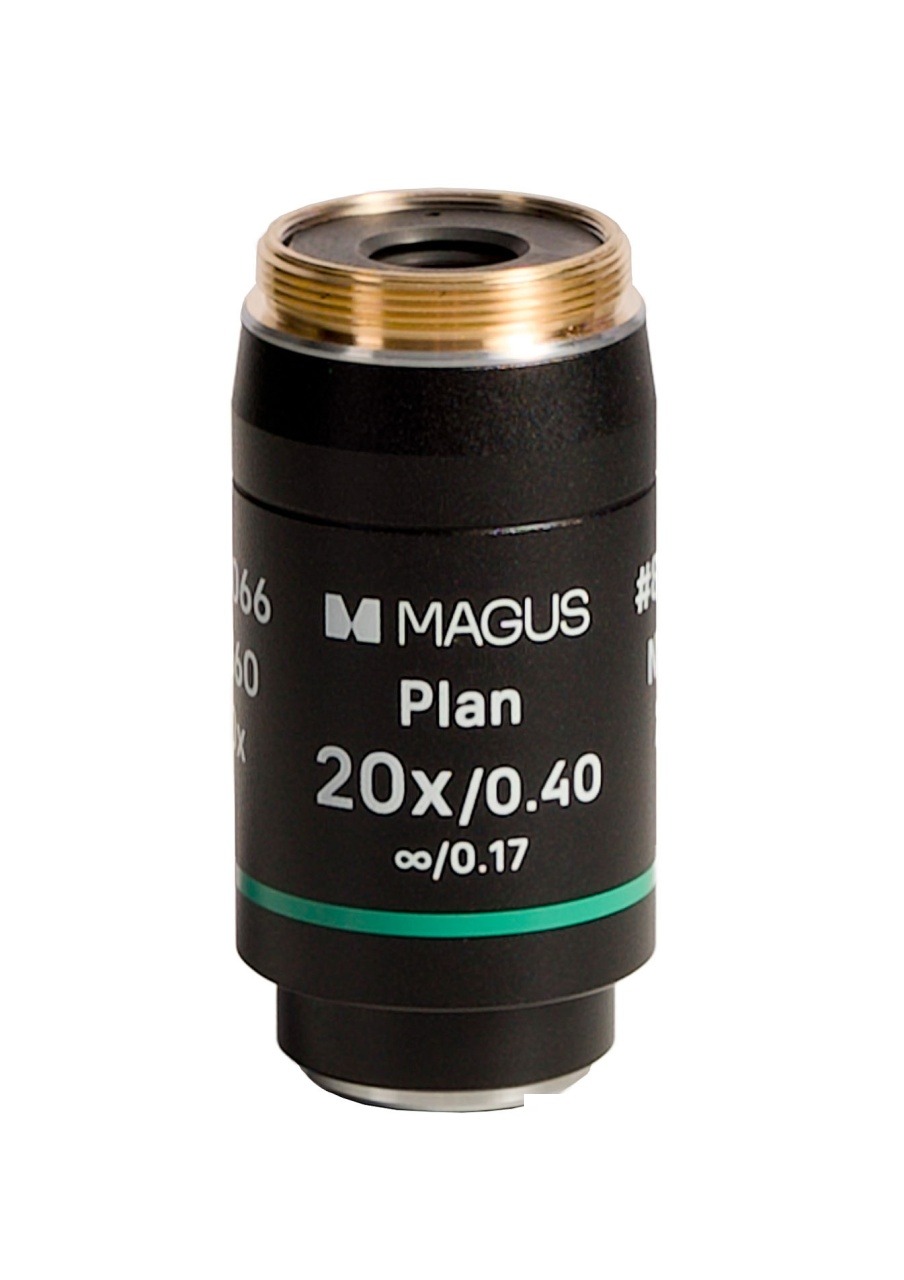 Obiectiv 20PL60 Plan 20x/0,40 ∞/0,17 H 60 mm