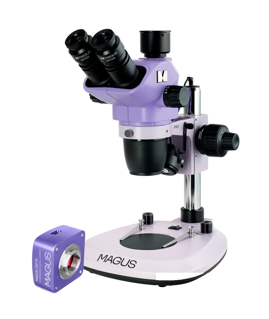 Stereomicroscop digital Stereo D8T PLUS cu cameră de 21 MP