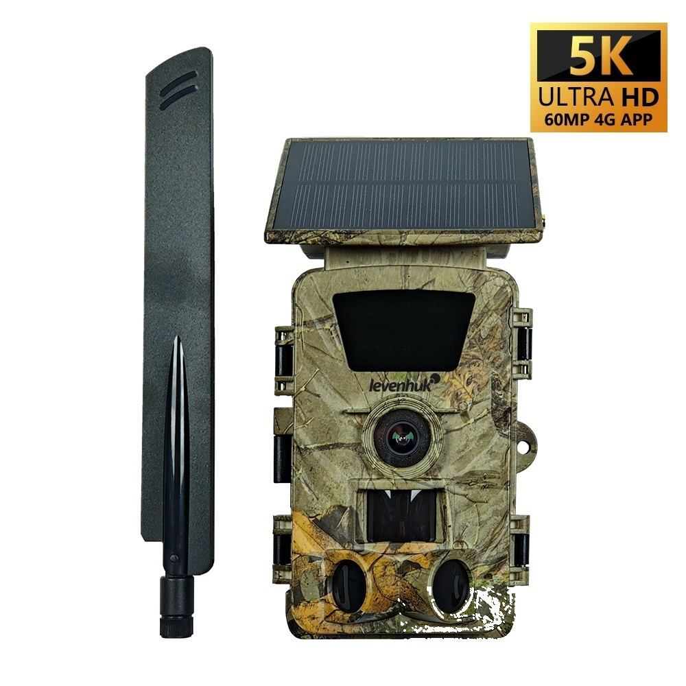 Fotocapcană Trap LTE30 – 60 MP, video 5K, 4G LTE