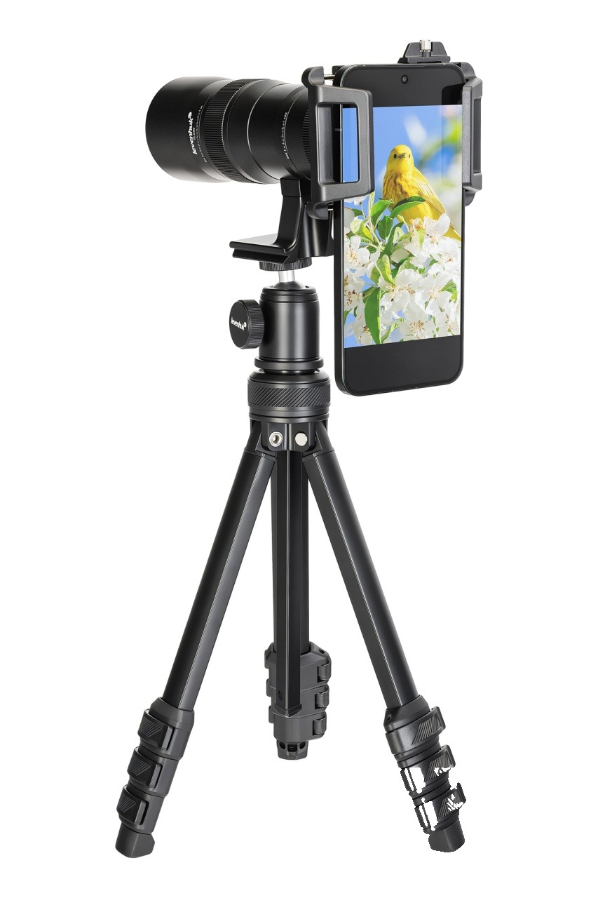 Set telescop pentru smartphone TLC50 cu trepied și adaptor