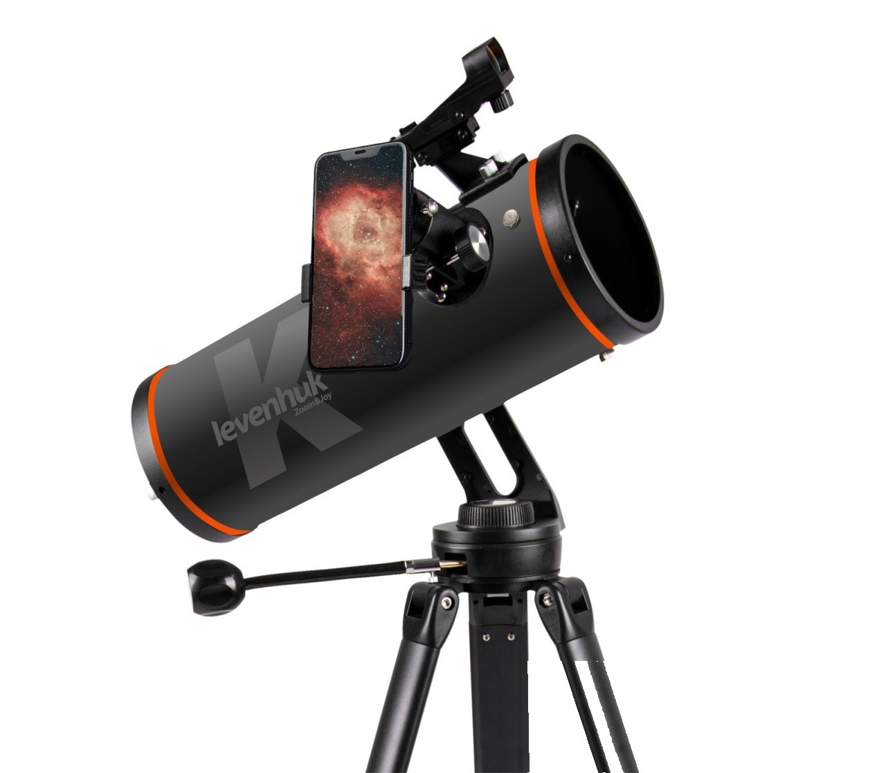 Fototelescop Nova PLUS 114/500 cu adaptor pentru smartphone