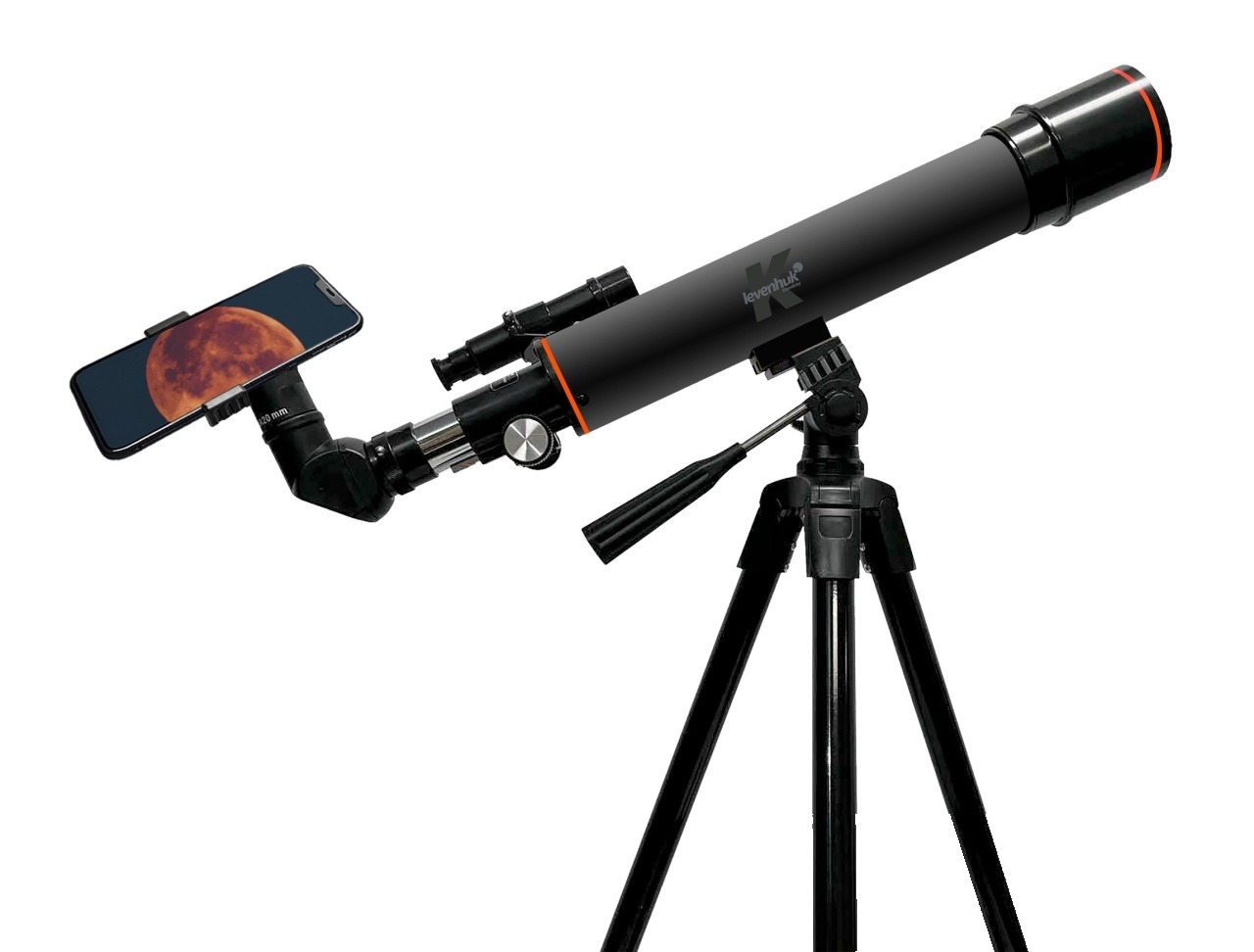 Fototelescop Nova BASE 60/500 cu adaptor pentru smartphone