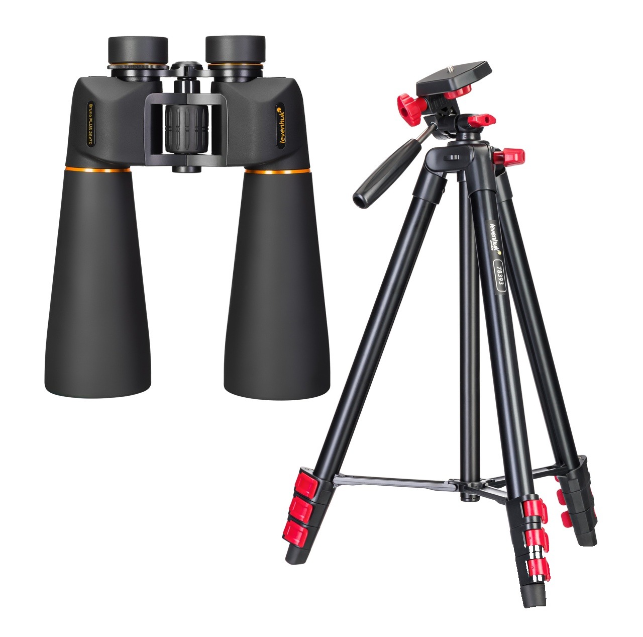 Set binoclu Bruno PLUS 25x70 și trepied