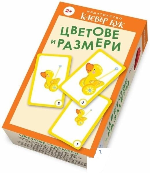 Culori și dimensiuni - cartonașe educaționale