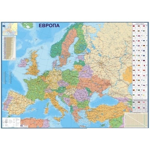 Europa – hartă politică