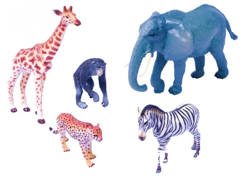 Figurine de joc Animale africane 5 tipuri