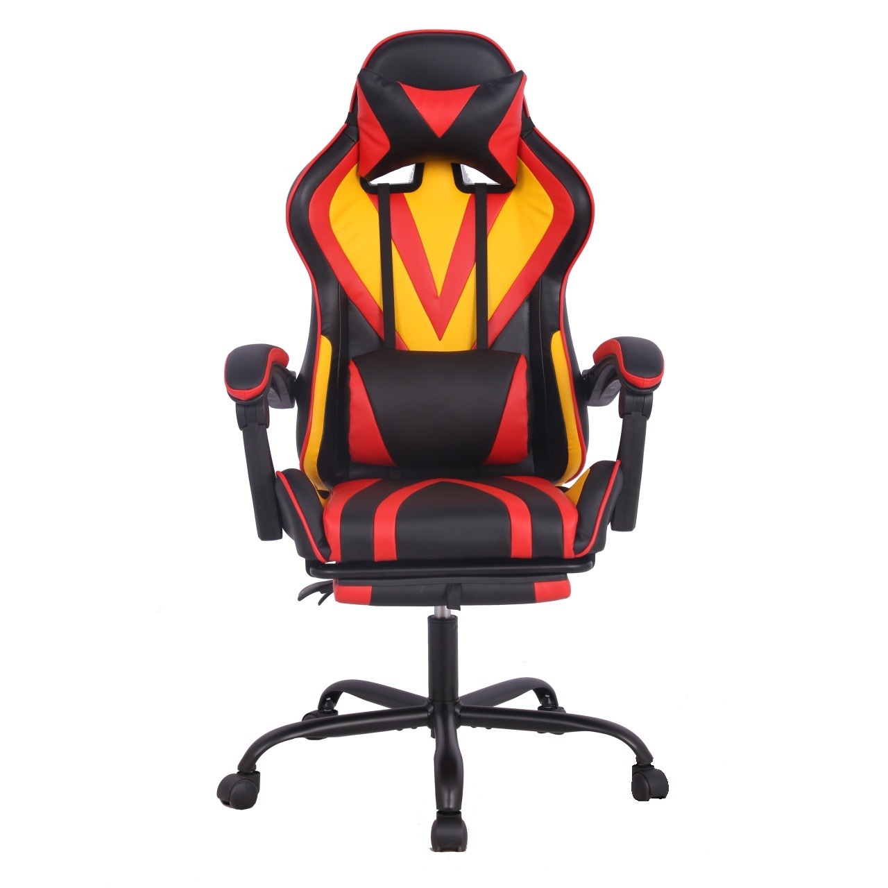Max Game RFG Scaun Gaming, ecopiele, negru-galben