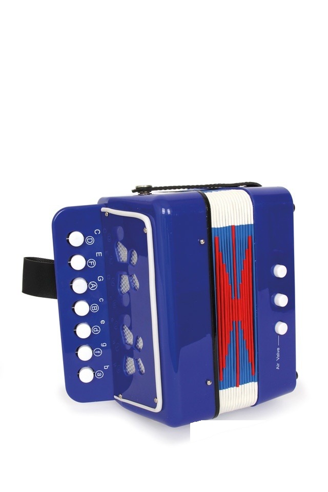 Acordeon pentru copii, albastru