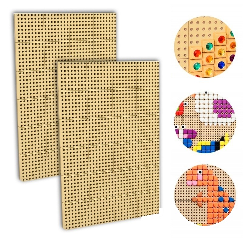 Set din 2 Table Creative STEM + Panou de Montaj 120x80 cm
