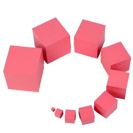 Turnul roz Montessori (0.7-7cm)