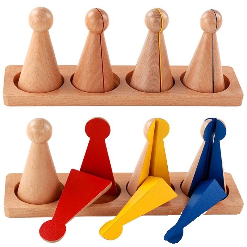 Conuri matematice Montessori - mari