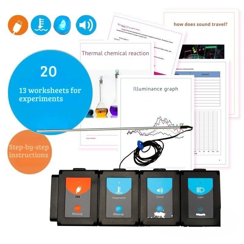 Kit de bază cu senzori MOD56 pentru experimente