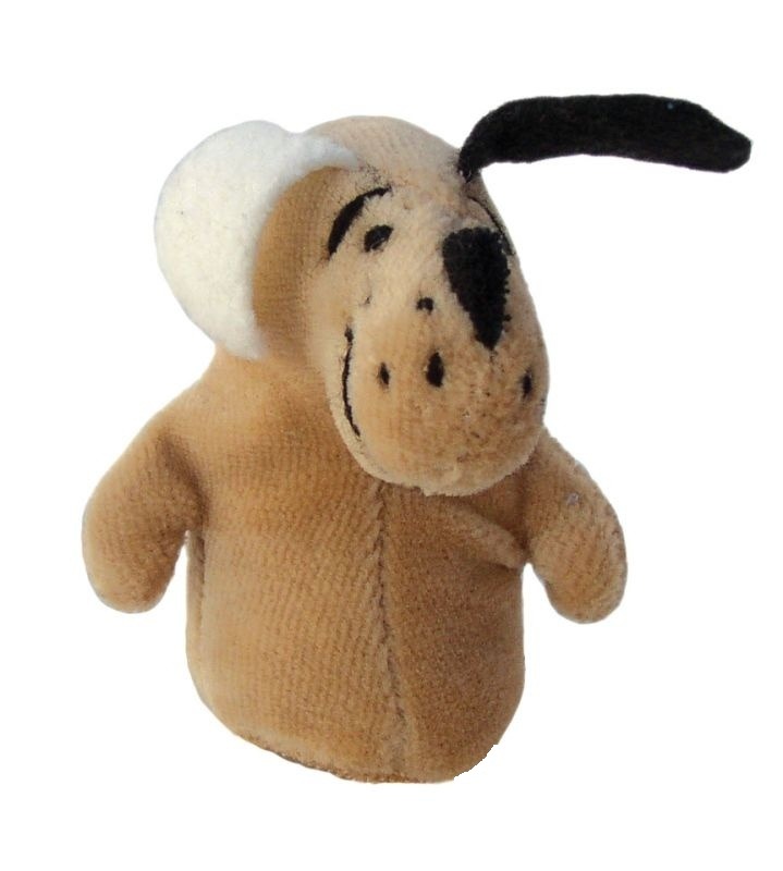 Păpușă de deget Noe - Câine Basset
