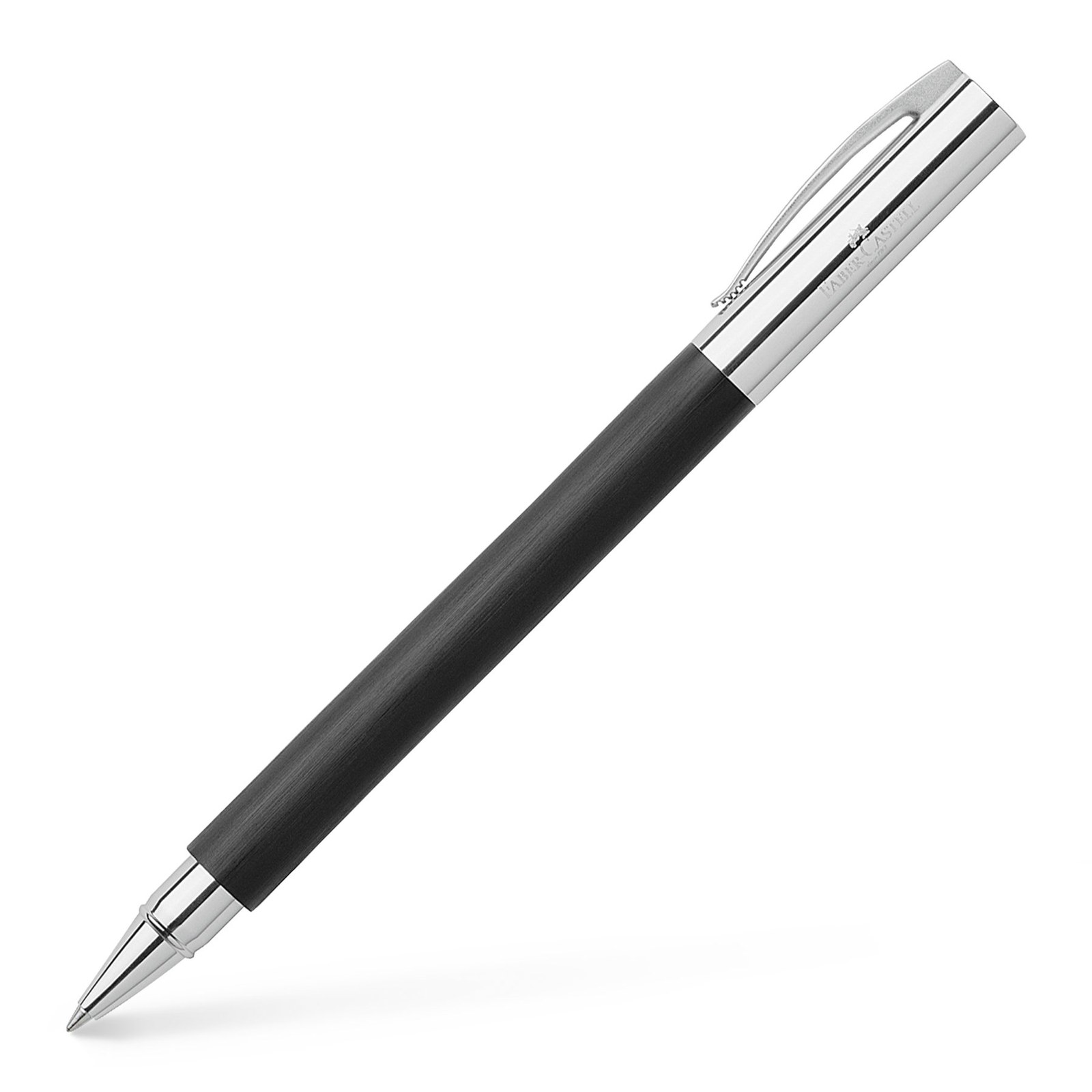 Faber-Castell Stilou roller Ambition, rășină prețioasă, negru