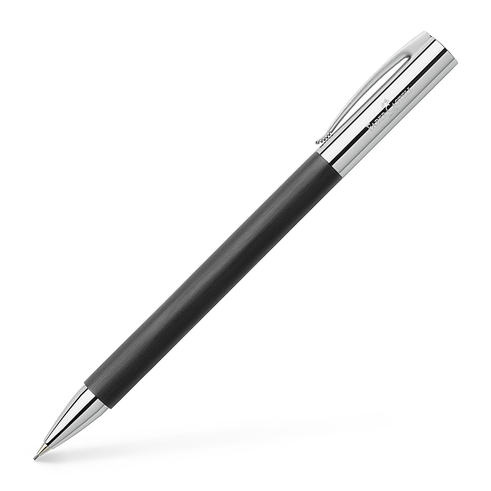 Creion mecanic Faber-Castell Ambition, rășină prețioasă, negru