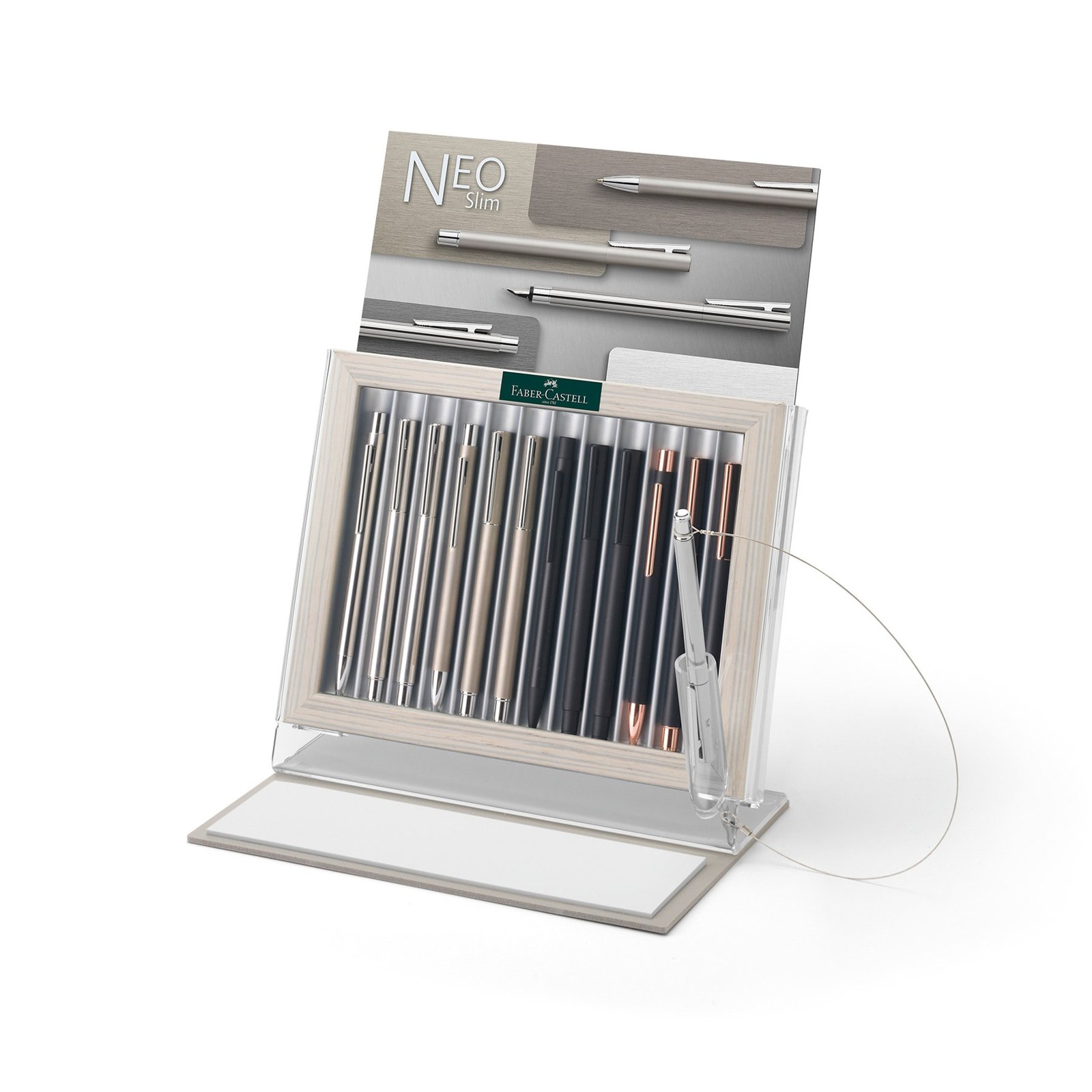 Display Faber-Castell FW, 26 x 18 x 31 cm, pentru 12 instrumente