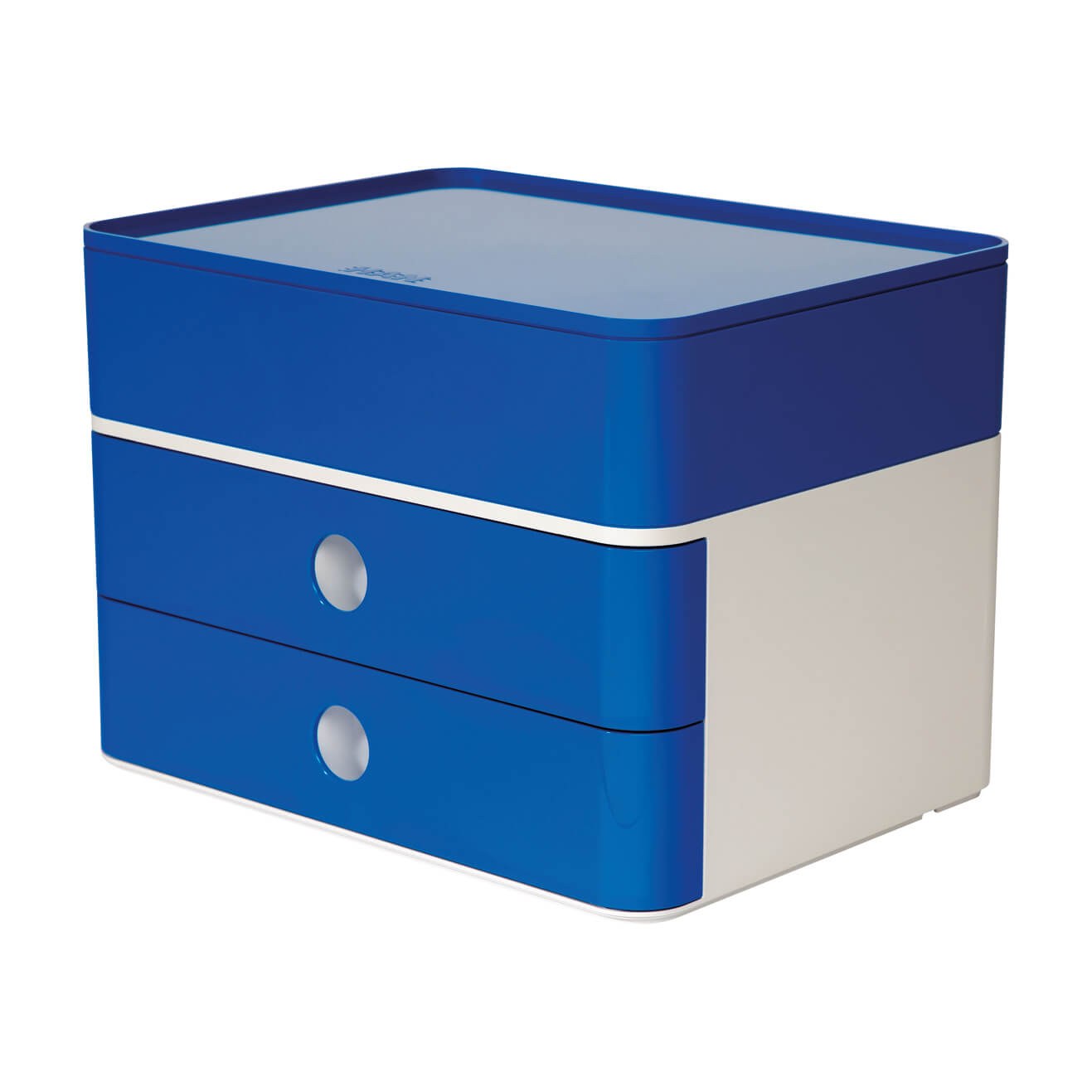 Cutie HAN Allison Smart-Box Plus, 2 sertare și organizator, albastru