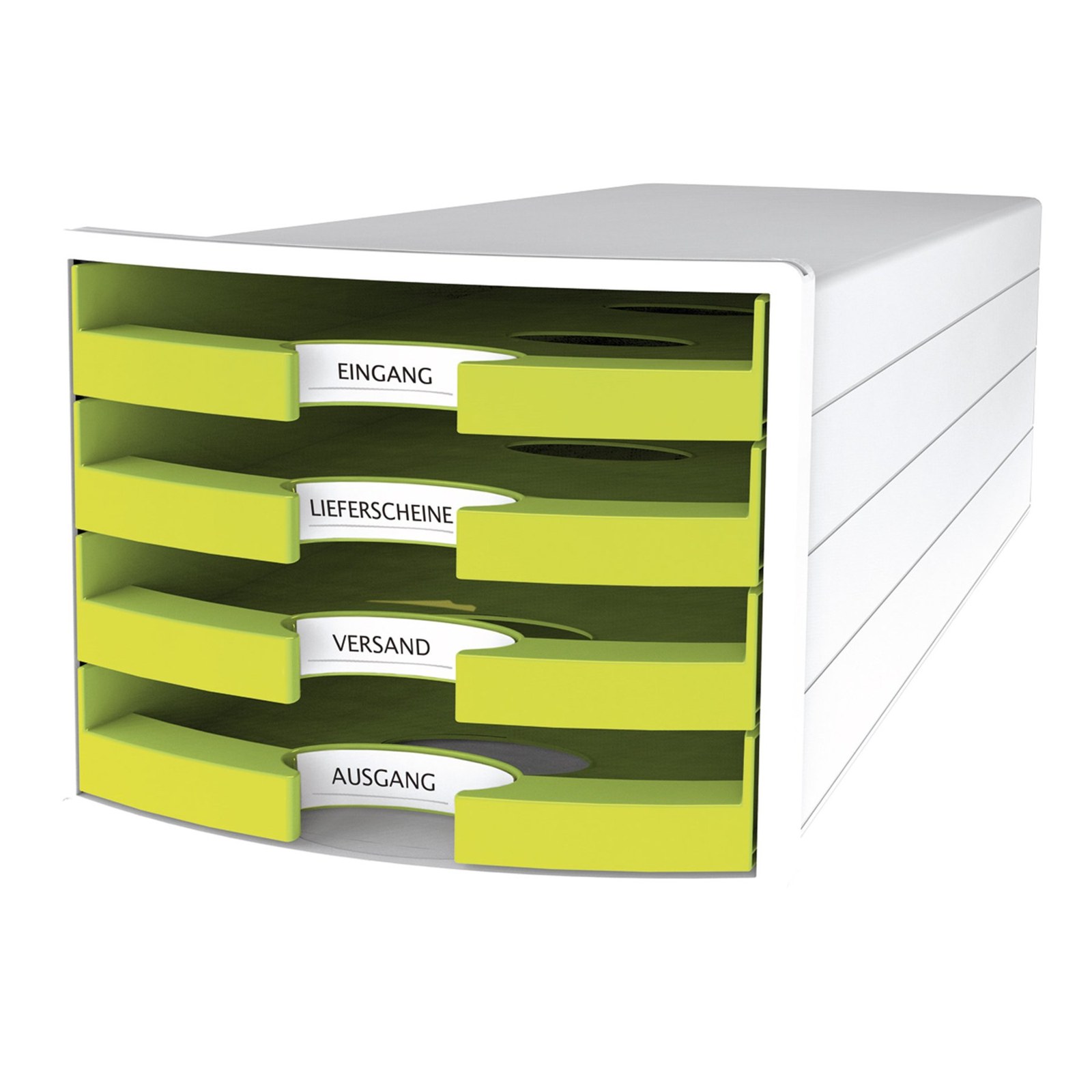 Cutie pentru documente HAN Impuls Trend, 4 sertare, verde deschis
