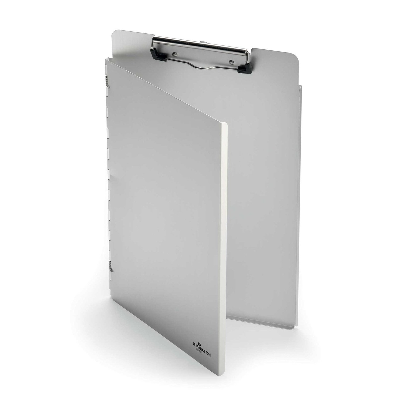 Clipboard Durable cu capac, aluminiu, A4, argintiu