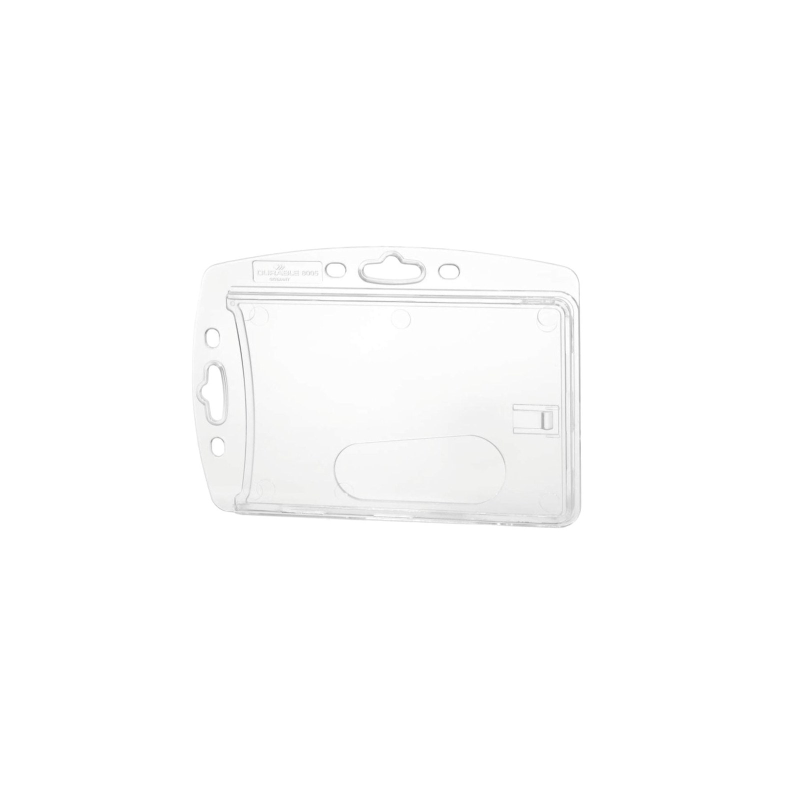 Ecuson Durable Enclosed, pentru 1 card, 54x87 mm, 10 bucăți