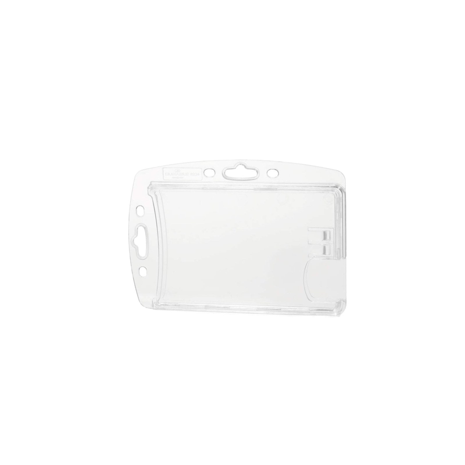 Ecuson Durable Enclosed, pentru 2 carduri, 54x87 mm, 10 bucăți