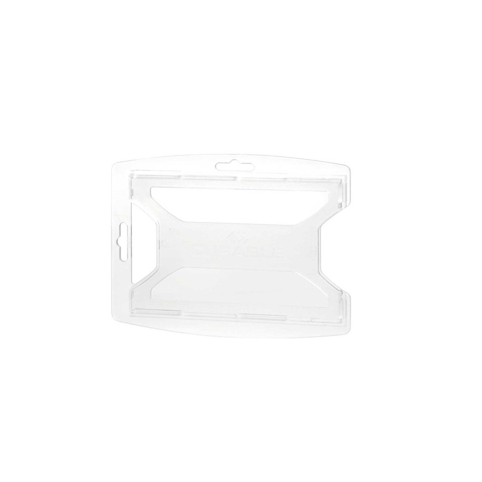 Ecuson Durable Rexycle, orizontal și vertical, pentru 1 card, 10 bucăți
