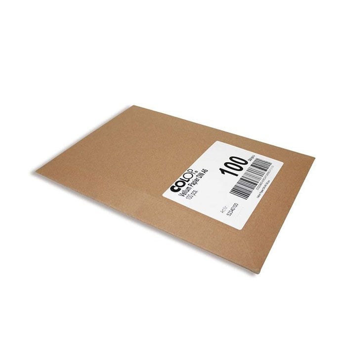 Hârtie Vellum Colop, A6, 100 de bucăți per pachet